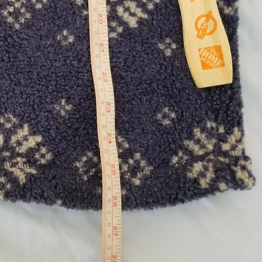 Women’s White Stag Cardigan Sweater Blue and White Ladies size S - Picture 8 of 9